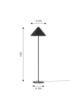 Louis Poulsen Gulvlamper|Spots<Keglen Gulvlampe fra