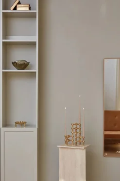 STOFF Nagel Stearinlys|Lysestager<Kertelys til Nagel Lysestage, sart rosa fra