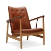 House of Finn Juhl Lænestole<Kettelhut Chair, Elegance leather af Finn Juhl