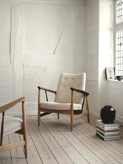 House of Finn Juhl Lænestole<Kettelhut Chair, Elegance leather af Finn Juhl