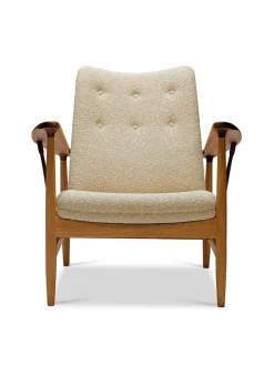 House of Finn Juhl Lænestole<Kettelhut Chair, Elegance leather af Finn Juhl