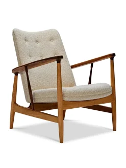 House of Finn Juhl Lænestole<Kettelhut Chair, Elegance leather af Finn Juhl