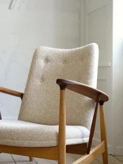 House of Finn Juhl Lænestole<Kettelhut Chair, Elegance leather af Finn Juhl