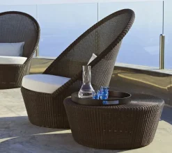 Cane-line Udendørs Loungemøbler|Havestole<Kingston Fodskammel fra