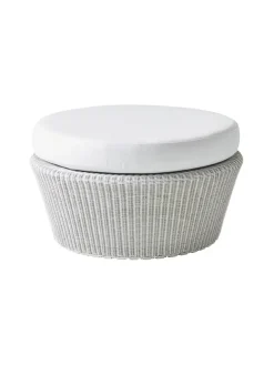 Cane-line Udendørs Loungemøbler|Havestole<Kingston Fodskammel fra