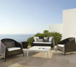 Cane-line Udendørs Loungemøbler<Kingston 2-pers. Loungesofa fra