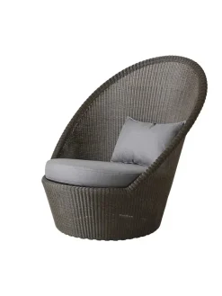 Cane-line Havestole|Udendørs Loungemøbler<Kingston Solstol med hjul fra