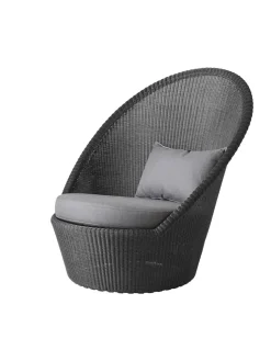 Cane-line Havestole|Udendørs Loungemøbler<Kingston Solstol med hjul fra