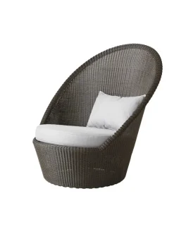 Cane-line Havestole|Udendørs Loungemøbler<Kingston Solstol med hjul fra