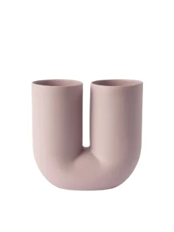 Muuto Vaser<Kink Vase, dusty lilac fra