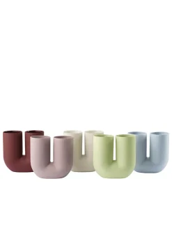 Muuto Vaser<Kink Vase, light green fra
