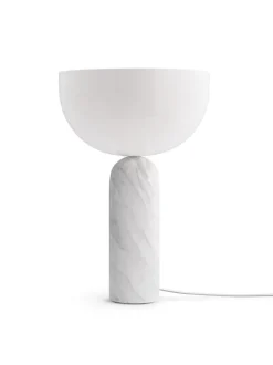 New Works Spots<Kizu Bordlampe Large, White Marble fra