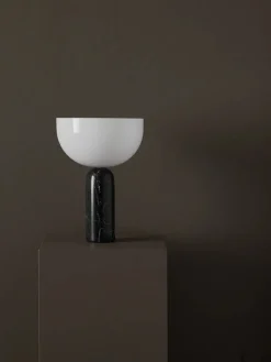 New Works Spots<Kizu Bordlampe Small, Black Marble fra