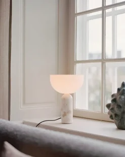 New Works Spots<Kizu Bordlampe Small, White Marble fra
