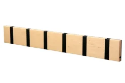 LoCa Knagerækker|Entrémøbler<KNAX knagerække med seks knager fra