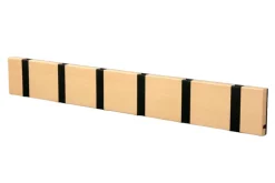 LoCa Knagerækker|Entrémøbler<KNAX knagerække med seks knager fra