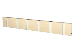 LoCa Knagerækker|Entrémøbler<KNAX knagerække med seks knager fra