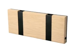 LoCa Knagerækker|Entrémøbler<KNAX knagerække med seks knager fra