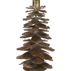 Ib Laursen Kalenderlys & Julelysestager|Adventsstager<Kogle Lysestage til 2,2 cm lys fra