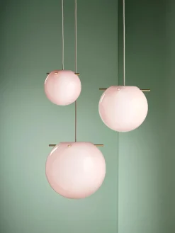 Frandsen Pendler|Spots<Koi Pendel, rose/brass Ø25 fra