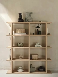 Ferm Living Reoler<Kona Bookcase, 1x4 fra
