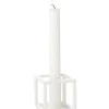 Audo Copenhagen Juleborddækning|Lysestager<Kubus 1 Lysestage, hvid fra