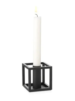 Audo Copenhagen Juleborddækning|Lysestager<Kubus 1 Lysestage, hvid fra