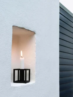 Audo Copenhagen Juleborddækning|Lysestager<Kubus 1 Lysestage, hvid fra