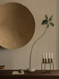 Audo Copenhagen Adventsstager|Lysestager<Kubus 4 Lysestage, hvid fra