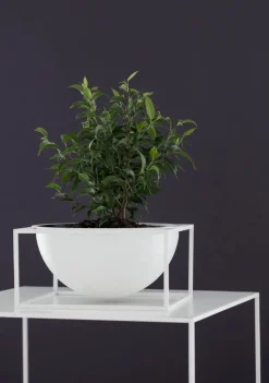 Audo Copenhagen Service<Kubus Bowl Centerpiece Large, sort fra