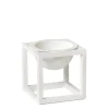 Audo Copenhagen Service<Kubus Bowl Mini hvid fra