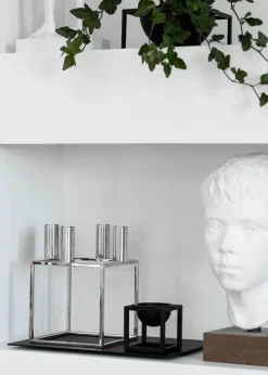 Audo Copenhagen Service<Kubus Bowl Mini sort fra