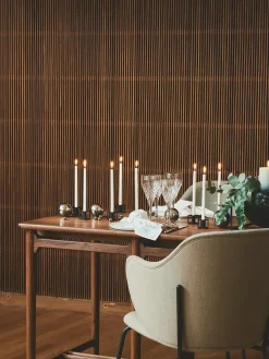 Audo Copenhagen Lysestager<Kubus Micro lysestager, guldbelagt fra