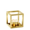 Audo Copenhagen Lysestager<Kubus T Lysestage, guldbelagt fra