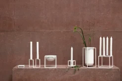 Audo Copenhagen Vaser<Kubus Vase Lolo, hvid fra