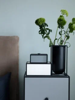 Audo Copenhagen Vaser<Kubus Vase Lolo, sort fra