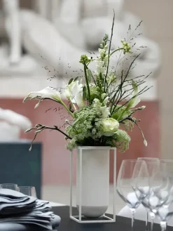 Audo Copenhagen Vaser<Kubus Vase Lolo, sort fra