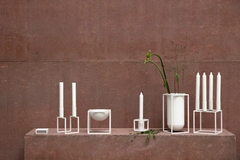 Audo Copenhagen Vaser<Kubus Vase Lolo, sort fra