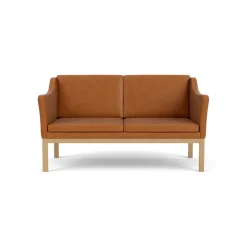 FDB Møbler Sofaer<L45 MK154 2 pers. sofa, cognac læder af Mogens Koch