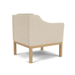FDB Møbler Lænestole<L46 MK155 lænestol, beige tekstil af Mogens Koch