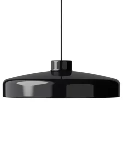 Nine Pendler|Spots<Lacquer pendant large, black fra