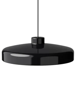 Nine Pendler|Spots<Lacquer pendant large, grey fra