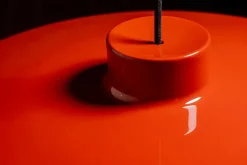 Nine Pendler|Spots<Lacquer pendant large, red fra