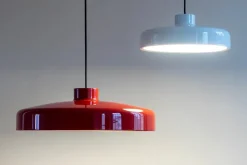 Nine Pendler|Spots<Lacquer pendant medium, red fra