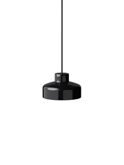 Nine Pendler|Spots<Lacquer pendant small, black fra