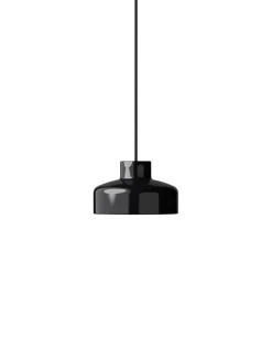 Nine Pendler|Spots<Lacquer pendant small, black fra
