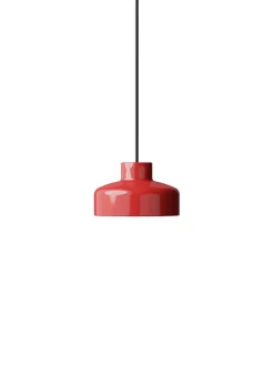 Nine Pendler|Spots<Lacquer pendant small, black fra