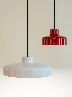 Nine Pendler|Spots<Lacquer pendant small, red fra
