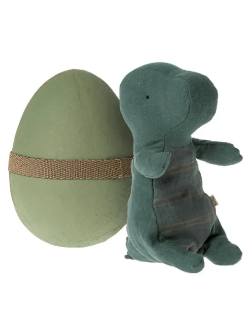 Børn Maileg Gaver|Gaver Til Børn<Lille Gantosaurus i æg, mørk petrol fra