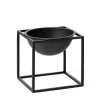 Audo Copenhagen Service<Lille Kubus Skål, sort fra